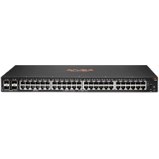 Коммутатор HPE Aruba 6100 48G 4SFP+, 48×1 Гбит/с + 4×10 Гбит/с SFP+, управляемый