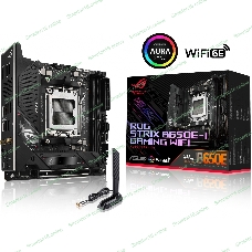 Материнская плата ASUS ROG STRIX X670E-I GAMING WIFI, AM5, AMD X670, 2xDDR5, 2xSATA, 2xM.2, 1xPCI-E 5.0 x16, 1xHDMI, 2xUSB-C, 1x 2.5Gb LAN, 3xUSB-A 3.2 Gen 2, 2xUSB-A 2.0, 7.1, Mini-ITX
