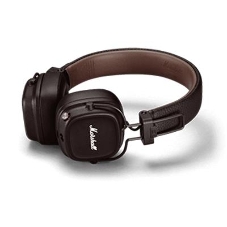 Беспроводные/проводные наушники Marshall Major IV коричневый, накладные, Bluetooth + проводной, беспроводная зарядка, до 80 ч