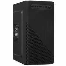 Компьютерный корпус Minitower ExeGate BAA-303M-AAA350 (mATX, БП AAA350 с вент. 8см, 2*USB, HD Audio, черный)