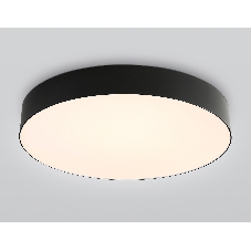 Потолочный светодиодный светильник Ambrella light FZ1365 BK черный IP20 60W 3000-6500K 490*80 (ПДУ ИК)