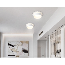 Светильник Ambrella light TN5212 WH белый GX53 D110*58