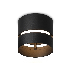 Светильник Ambrella light TN71052 BK черный GX53 max 12W D85*75