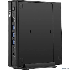 Персональный компьютер MSI Pro DP10 A14MG Mini Core i3-14100 (3.5GHz), 8Gb(8*1) DDR5 SO-DIMM, 512GB SSD M.2, Intel Graphics, noDVD, WiFi, BT, 120W, noOS, 1y war-ty, Black