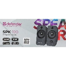 Акустическая система Defender 2.0 SPK-190 черный