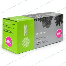 Картридж лазерный Cactus CS-CLT-K406S черный (1500 стр) для Samsung CLP-360/365/CLX-3300/3305