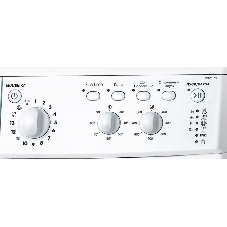 Стиральная машина Indesit IWSC 6105 белый, загрузка фронтальная 6 кг, 1000 об/мин., класс: А