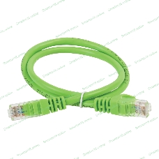Патч-корд ITK PC02-C5EUL-2M UTP вилка RJ-45-вилка RJ-45 cat.5е 2м зеленый LSZH (уп.:1шт)