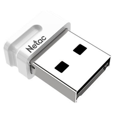 Флешка USB Netac U116 mini (NT03U116N-064G-32WH), 64Gb, USB 3.2, R/W 90/30, белый