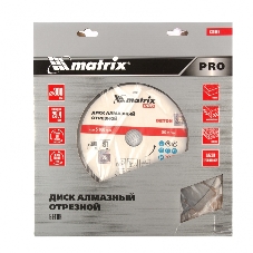 Диск алмазный Matrix ф300 х 25,4 мм, 