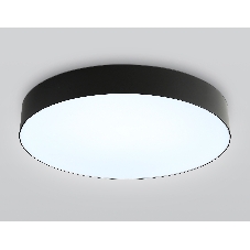 Потолочный светодиодный светильник Ambrella light FZ1365 BK черный IP20 60W 3000-6500K 490*80 (ПДУ ИК)