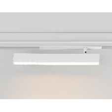 Управляемый светодиодный светильник для шинопровода Magnetic Ambrella light GL1351 WH белый IP20 18W 3000K-6400K 220V 24° 342*25*112 (Без ПДУ)