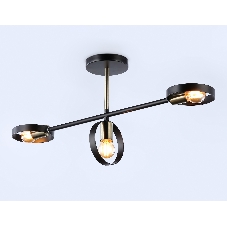 Светильник Ambrella light TR8229/3 BK/SB черный/бронза E27/3 max 40W 660*165*300