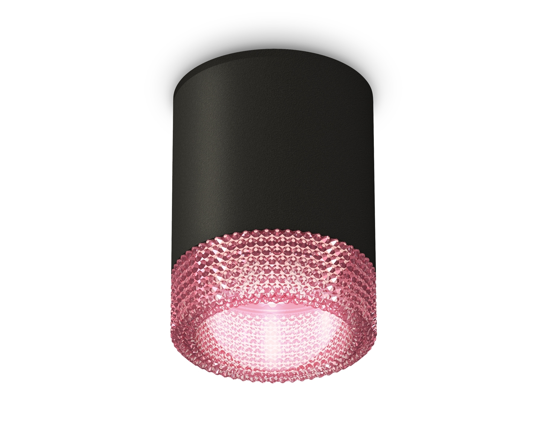 Светильник Ambrella Light XS6302042 SBK/PI черный песок/розовый MR16 GU5.3 (C6302, N6152)