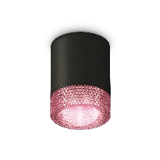 Светильник Ambrella Light XS6302042 SBK/PI черный песок/розовый MR16 GU5.3 (C6302, N6152)