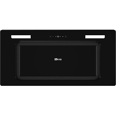 Встраиваемая вытяжка Korting KHI 60094 GN, 60 см, 3 режима, производительность 850 м3/ч, сенсорное управление, управление жестами, угольный фильтр KIT 0291 (опция), LED освещение, цвет черное стекло