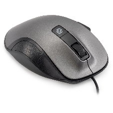 Мышь проводная Oklick 504M черный/серый, 3600 dpi, USB, кнопки - 6