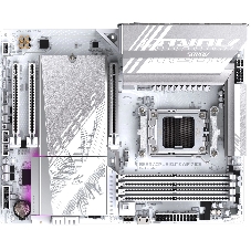 Материнская плата Gigabyte B850 AORUS ELITE WIFI7 ICE rev. 1.1, AM5, AMD B850, 4xDDR5, 4xSATA, 3xM.2, 1xPCIe 5.0 x16, 2xPCIe 3.0 x16, 1xDP, 1x2.5Gb LAN, Wi-Fi 7, Bluetooth 5.4, 1xUSB-C 10Gbps, 2xUSB-A 10Gbps, 5xUSB-A 5Gbps, 4xUSB-A 2.0, 3x3.5 мм + S/PDIF оптический, 7.1, ATX