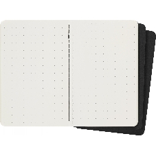 Блокнот Moleskine CAHIER JOURNAL QP314 Pocket 90x140 мм обложка картон 64стр. пунктир черный (3 шт)