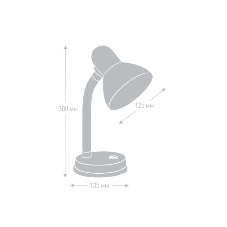 Светильник Camelion KD-301 C02 kd-301 с02 черный настольный 230v 60w