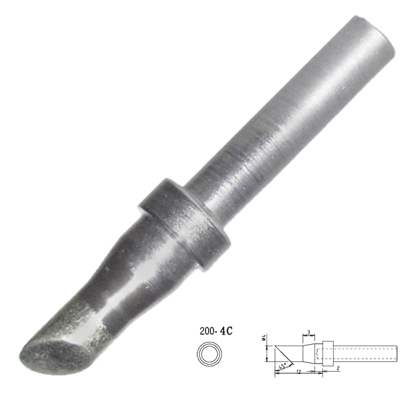 Жало для паяльника Quick QK200-T-4C