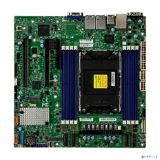 Материнская плата Supermicro X13SEM-F-B, 1xLGA-4677, OEM Intel Xeon SP gen 4, Intel C741, 8x DDR5 4800/4400/4000 MHz. 2x1Gbe Base-T i350+1xMgmt LAN, 10xSATA3, 2xSATA-DOM, 5xUSB 3.2, 2xPCI-Ex16+1xPCI-E x8+4xMCIO x8, 2xM.2, mATX