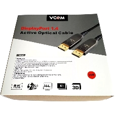 Активный оптический кабель VCOM DP1.4 32Gbs/8K@60Hz 20м