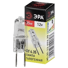 Лампа галогенная ЭРА GY6.35-JC-35W-12V(100/1000)