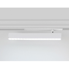 Управляемый светодиодный светильник для шинопровода Magnetic Ambrella light GL1351 WH белый IP20 18W 3000K-6400K 220V 24° 342*25*112 (Без ПДУ)