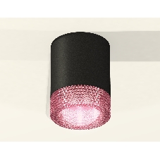 Светильник Ambrella Light XS6302042 SBK/PI черный песок/розовый MR16 GU5.3 (C6302, N6152)