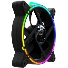 Вентилятор для корпуса Zalman ZM-RFD120A черный, 120 мм, 1500 об/мин, 25.6 дБ, 3 pin