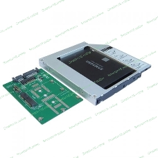 Сменный бокс для HDD/SSD AgeStar SMNF2S SATA металл серебристый 2.5