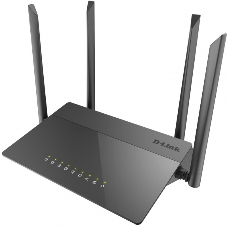 Маршрутизатор беспроводной D-Link DIR-841/RU/A1B, Wireless AC1200 Dual-Band Router with 1 10/100/1000Base-T WAN port and 410/100Base-TX LAN ports.802.11b/g/n compatible, 802.11AC up to 866Mbps,1 10/100/1000Base-T WAN port, 4