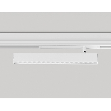 Управляемый светодиодный светильник для шинопровода Magnetic Ambrella light GL1351 WH белый IP20 18W 3000K-6400K 220V 24° 342*25*112 (Без ПДУ)