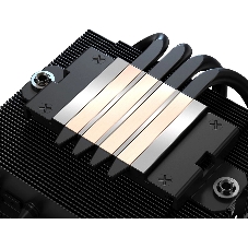 Кулер для процессора ID-COOLING IS-40-XT черный 92мм алюминий/медь 2800rpm 35.2db 4-pin 95W 47мм