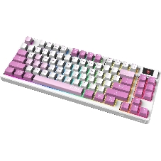 Клавиатура MSI Forge GK600 гибридная, Bluetooth, радиоканал, белый