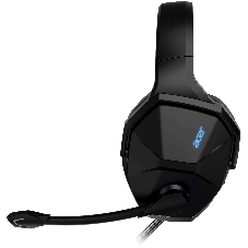 Гарнитура Acer OHW312 чёрный, проводная, USB, подсветка