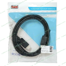 Кабель аудио-видео Buro v. 1.2 DisplayPort (m)/HDMI (m) 3м. Позолоченные контакты черный (BHP DPP HDMI-3)
