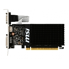 Видеокарта MSI PCI-E GT 710 2GD3H LP nVidia GeForce GT 710 2048Mb 64bit DDR3 954/1600 DVIx1/HDMIx1/CRTx1/HDCP Ret low profile