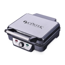Гриль контактный электрический Centek CT-1463 1800 Вт, 2 жаровни 280х230 мм, антипригар, нагрев 240 гр, нерж отдел
