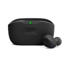 Наушники TWS JBL Wave Buds черный, внутриканальные, Bluetooth, быстрая зарядка, до 8 ч