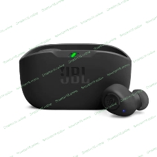 Наушники TWS JBL Wave Buds черный, внутриканальные, Bluetooth, быстрая зарядка, до 8 ч