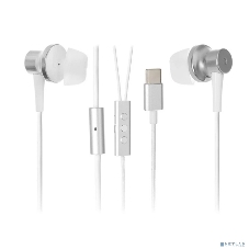 Проводные наушники Xiaomi Type-C Earphones белый, внутриканальные, USB Type-C