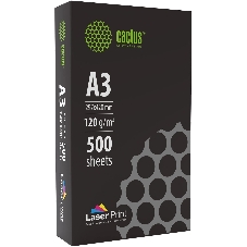 Бумага Cactus CS-LPA3120500 A3/120г/м2/500л./белый для лазерной печати