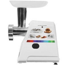 Мясорубка электрическая Bosch MFW2520W белый, 1500 Вт, 1.7 кг/мин, насадки - 4