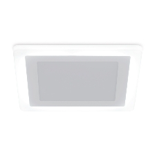 Встраиваемый cветодиодный светильник с подсветкой Ambrella light DCR394 12W+4W 4200K+4200K 220-240V 195*195*20 (A155*155)