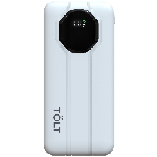 Портативный аккумулятор TOLT Lit KP226 White, 20000mAh, 22,5W, fast charging and PD, white, CCC/ Powerbank TOLT Lit KP226 White, 20000mAh, 22,5W, fast charging and PD, white, CCC