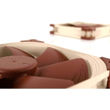Кулер для корпуса Case Cooler Noctua NF-A14 5V PWM (140x140x25mm, 4-pin PWM, 82.5CFM, 24.6dBA, 1500RPM, Beige/Brown)