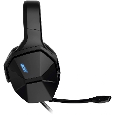 Гарнитура Acer OHW312 чёрный, проводная, USB, подсветка