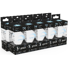 Лампа светодиодная Gauss Led Globe-dim E27 7Вт 4100К диммируемая